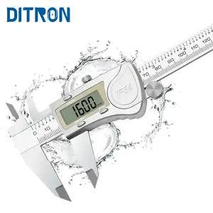 150 Mm 200Mm Kỹ Thuật Số Caliper Màn Hình LCD Lớn Caliper Kim Loại Vernier Caliper Các Nhà Sản Xuất Thép Không Gỉ Công Cụ