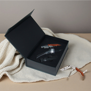 Hiện Đại Thép Không Gỉ 3-Mảnh Rượu Vang Phụ Kiện Thiết Lập Với Biểu Tượng Tùy Chỉnh Cho Nam Giới Và Phụ Nữ Bao Gồm Rượu Vang Cụ Mở Và Lưu Trữ Trường Hợp - Product Image 6