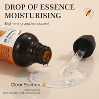 Sérum à la vitamine C 30 ml pour le visage, haute concentration, éclaircissant et anti-rides avec vitamine E, étiquette privée, vente en gros