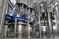 Machine de remplissage automatique pour bouteilles en verre : spiritueux, whisky, liqueur, vin, alcool, vodka, jus chaud