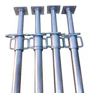 Einstellbare Stahlstützen Schalung Acrow Jack Preis Gerüst Stützstützen Stahl spanische Baustützen