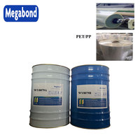 Adhésif polyuréthane PU de haute qualité, résistant aux rétortes et sans solvant, résistant à l'eau bouillante pour emballages souples