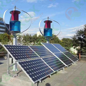 กังหันลมแกนตั้ง 5000W 10kw ขนาดเล็ก พลังงานลมฟรีสำหรับบ้าน พร้อมตัวควบคุม กังหันลมผลิตไฟฟ้า RX-QV 5000W กังหันลมสำหรับบ้าน RX-QV - Product Image 1