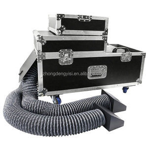 Máquina de niebla de agua de tres tubos de 5000W de bajo humo para fiestas, máquina de niebla baja para humidificación y efectos de niebla en el suelo - Product Image 1