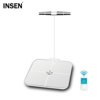 Balance connectée intelligente à 8 électrodes pour l'analyse corporelle de haute précision avec mesure ITO