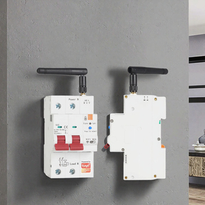 Interruptor de circuito inteligente WiFi, protección contra sobrecarga para el hogar inteligente, medidor de energía, interruptor automático MCB 2P AC 230V - Product Image 3