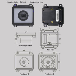 Scanner automatique longue distance USB RS232 RS485 2D <span class=keywords><strong>QR</strong></span> Data Matrix de 2 mètres pour dispositif de lavage de voiture - Product Image 2