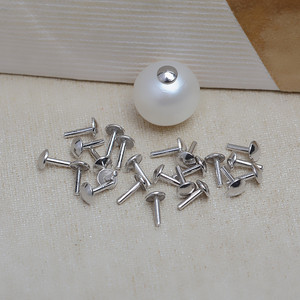 S925 Silver 2.5mm DIY Jewelry Accessory 4085 Through-<b>Hole</b> Bead Stopper Concealer Flower Hat Baroque <b>Plug</b> <b>Hole</b> Stopper - Product Image 2