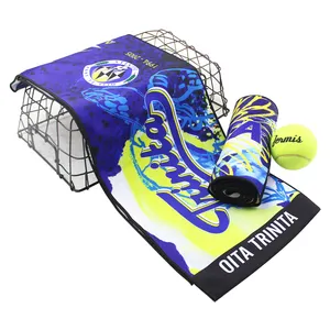 China suppliers wholesale Custom design Printed Microfibre sweat Sports gym Towel for Advertising