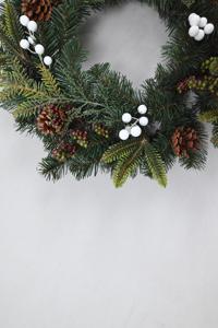 Factory Customized Pvc Door Hanging Indoor Activity <b>Decoration</b> Round Christmas <b>Wreath</b> - Product Image 3