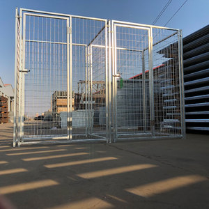 Heavy Duty Galvanized Indoor / Outdoor <strong>Dog</strong> Boarding <strong>Kennels</strong> with Isolation Panels. - Product Image 1