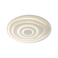 Plafonniers LED ronds de style nordique simple, luminaires de plafond modernes en fer blanc pour chambre à coucher et salon