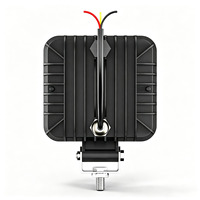 4 Zoll Quadratisches LED-Arbeitslicht Stroboskop-Warnleuchte Offroad-Ingenieur-Assistentenlampe