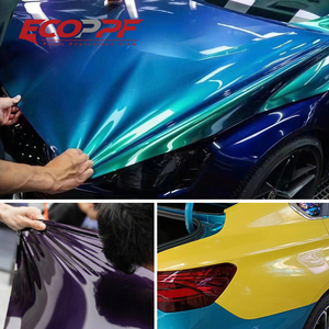 Wholesale Premium <strong>Vinyl</strong> Wrap Film 1.52*17m PET PVC <strong>Car</strong> Wrap Self Adhesive Decoration Film <strong>Color</strong> Changing Film with Self-healing - Product Image 2