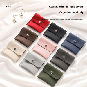 Caja de Joyería Toderi de 7.5*8CM con Tapas de Cuero PU, Diseño Hexagonal en Relieve, para Aretes, Anillos, Collares y Pulseras, Organizador de Viaje Portátil - Product Image 3