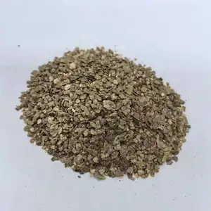 ราคาขายส่งคุณภาพดีสีทองธรรมชาติขยายสีน้ําตาลสีเหลืองซื้อวัสดุฉนวน vermiculite vermiculite