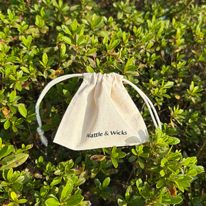 Bolsa de Algodón Orgánico Reutilizable con Cordón, Personalizada con Logotipo, Portátil, con Doble Cordón - Product Image 4