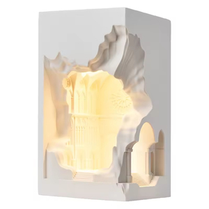 Lampe de table en plâtre dimmable pour chambre à coucher, lampe de bureau aromathérapie, lumière décorative LED classique minimaliste pour bureau, chambre et chevet - Product Image 3