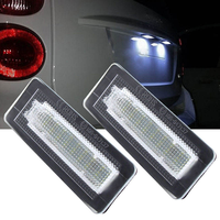 2 Luces LED Canbus sin Errores para Matrícula, 18SMD, Blancas, para Mercedes Smart Fortwo W450 W451 Coupé Cabrio