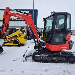 Miniexcavadora Kubota KX033-4 Económica, Nueva, de 2 y 3.5 Toneladas, con Motor y Componentes de Bomba Originales - Product Image 1