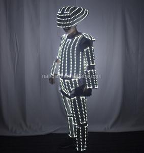 <span class=keywords><strong>Ropa</strong></span> de fiesta de Halloween Popular, luces Led de tamaño adulto, <span class=keywords><strong>ropa</strong></span> de actuación luminosa <span class=keywords><strong>para</strong></span> escenario, disfraces de Cosplay <span class=keywords><strong>para</strong></span> gran oferta - Product Image 2