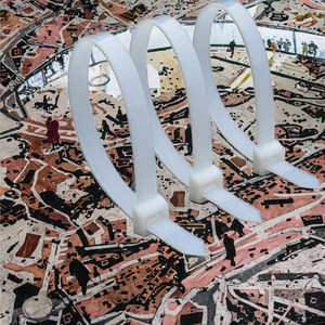 Lớn tự khóa Nylon Zip Tie Thêm đủ dài để bóp cổ một con chó 1 M đi kèm với một Tie Cáp Ngô stover nhựa Zip Tie - Product Image 3