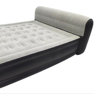 Colchón de aire <span class=keywords><strong>Queen</strong></span> Cama de aire inflable con bomba incorporada Cama inflable de superficie superior cómoda - Product Image 5