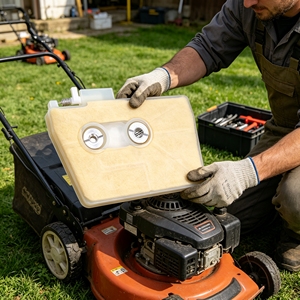 Filtre à air en papier fendu L&P haute performance pour <span class=keywords><strong>STIHL</strong></span> MS380 MS381 Série 1119 120 1626 1627 1630 - Product Image 6
