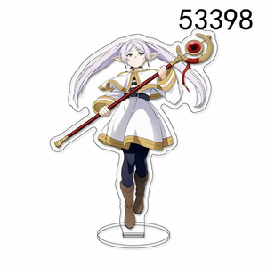 Nouveau support en acrylique personnalisé Frieren, charme anime, cadeau promotionnel, support d'affichage de personnalité, impression transparente double face, cadeau - Product Image 2