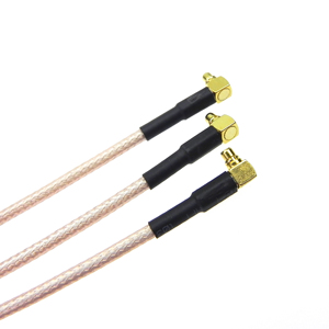 Connettore MMCX Maschio ad Angolo Retto a MMCX Femmina a 90 Gradi, Cavo RG316 50 Ohm, Prolunga Coassiale RF, Cavo Jumper Coassiale - Product Image 2