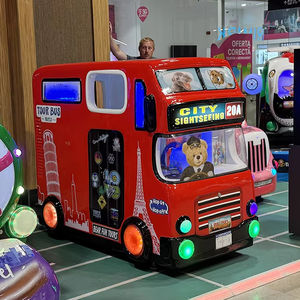 Kinderen Muntautomaat Amusement Kiddie Ritten Met Wereldkaart En Verkeersregel Video Educatief Spel Voor Indoor Speeltuin Fec - Product Image 1