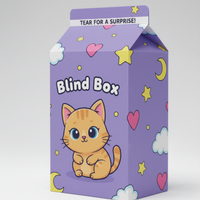 Boîte surprise imprimée pour figurines et emballages cadeaux