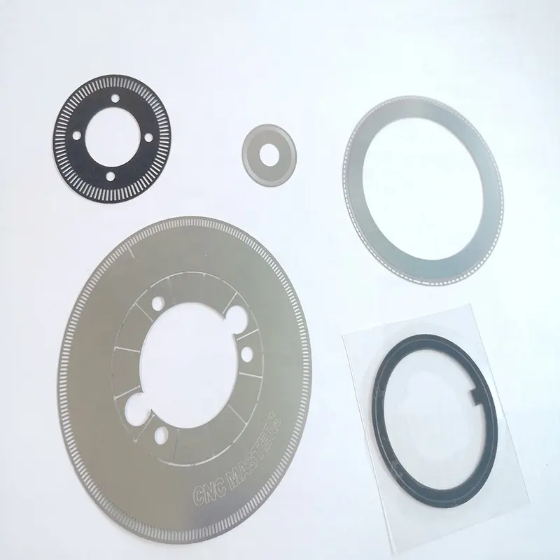 2022 China factory manufacturing chemical etching wheel optical rotary encoder discs with different specifications