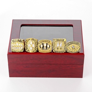 Toptan 1981-1994 NFL San Francisco 49ers futbol spor şampiyonası yüzükler Set hediyeler partiler için 5 adet alaşım yüzükler - Product Image 3