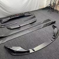 Kit de carrosserie en fibre de carbone modifié pour BMW M5 F90 LCI, comprenant : Lame avant 3D, Lame arrière 3D, Lame d'angle, Lame de bas de caisse style V pour F30 M2 M3 M4