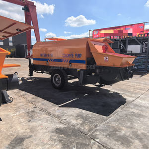 เครื่องปั๊มคอนกรีตรถเทรลเลอร์เครื่องยนต์ดีเซล - Product Image 2