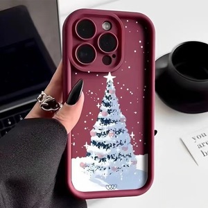 <span class=keywords><strong>Coque</strong></span> de téléphone motif arbre de Noël enneigé effet spray, compatible <span class=keywords><strong>iPhone</strong></span> 17, 17 Pro, 17 Pro Max, 17 Air – <span class=keywords><strong>Coque</strong></span> de protection - Product Image 5