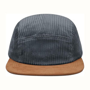 Gorras Deportivas de Pana de 5 Paneles con Bordado 3D de Logotipo Personalizado de Alta Calidad para Hombre - Product Image 5