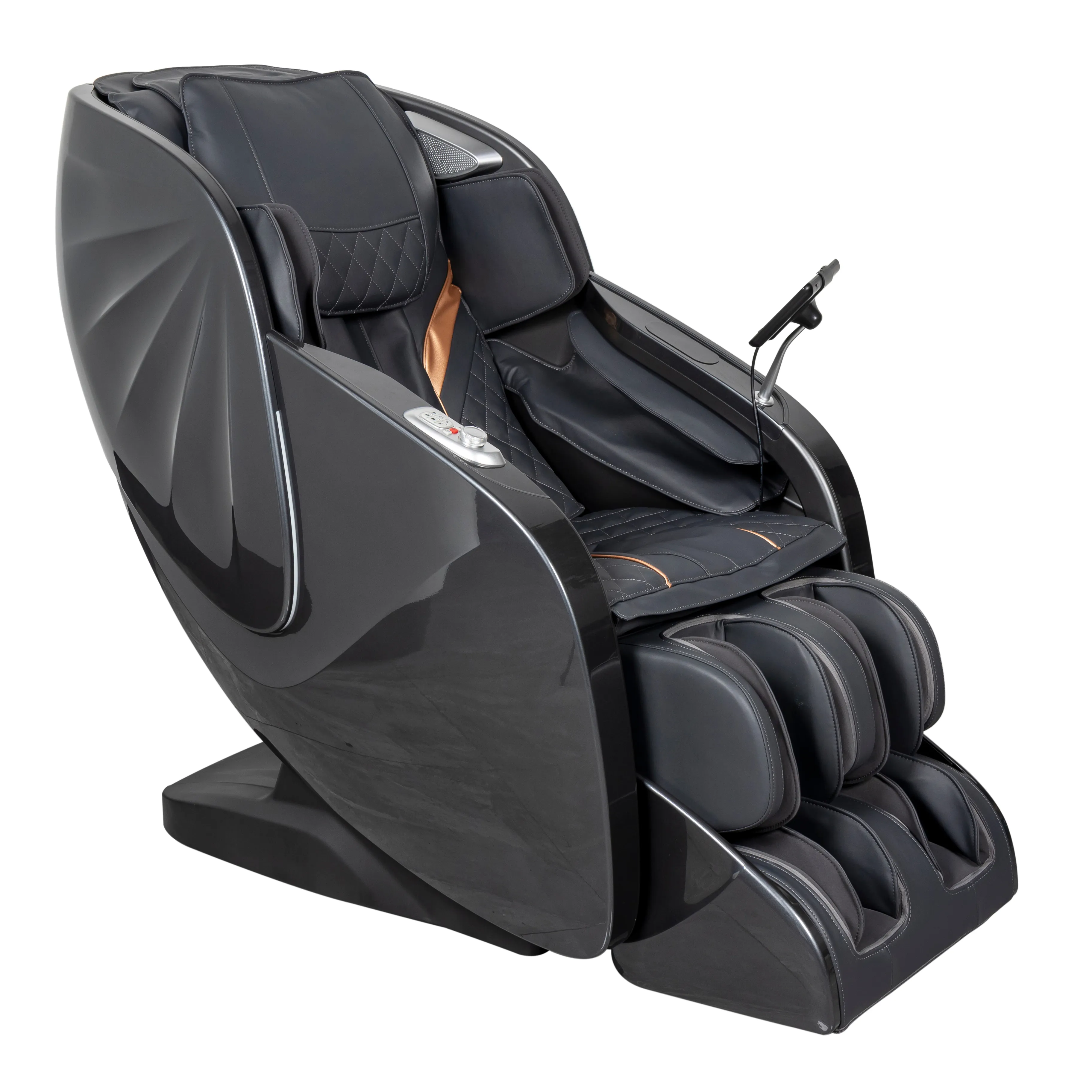 저렴한 전기 무중력 건강 관리 제품 전신 사출 성형 쉘 SL 트랙 럭셔리 편안한 마사지 의자