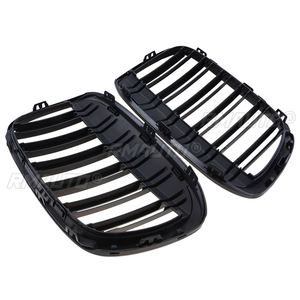 Calandre avant double lamelles noire brillante pour BMW X1 F48 F49 2016 2017 2018 2019 XDrive - Accessoires automobiles - Product Image 4