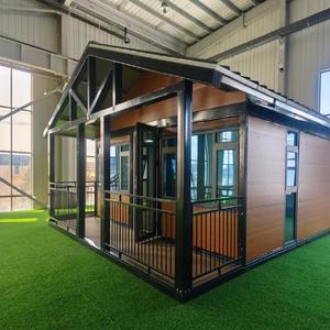 <span class=keywords><strong>Kit</strong></span> de Maison Conteneur <span class=keywords><strong>Préfabriqué</strong></span> Pack Plat Assemblage Facile Structure Modulaire <span class=keywords><strong>en</strong></span> Acier 40ft 20ft pour <span class=keywords><strong>Garage</strong></span> Gym Salle de Stockage - Product Image 5