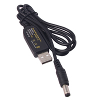 Câble élévateur USB 5V, câble booster 5v, jusqu'à 12v, 500ma, 800ma, adaptateur secteur pour Modem routeur BPR
