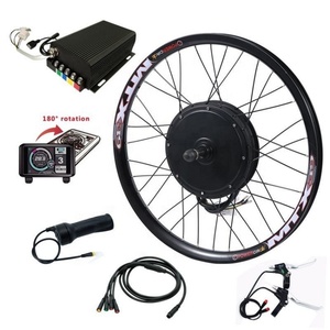 จักรยานไฟฟ้า48V 72V 3000W 5000W 8000W 205 50H eBike ชุดแปลงมอเตอร์ดุมล้อจักรยานไฟฟ้า - Product Image 2