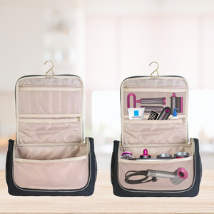 Cosmetic Travel Bag Large Nylon Zipper Hanging Storage <b>Case</b> For Beauty Tools And <b>Makeup</b> Accessories - Product Image 1