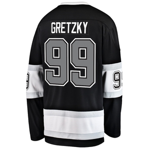 Vente en gros de maillots de hockey sur glace des Kings de Los Angeles brodés # 11 Anze Kopitar # 99 <span class=keywords><strong>Wayne</strong></span> Gretzky # 8 Drew Doughty Uniforme de hockey - Product Image 6