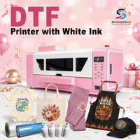 DTF-Drucker CMYK Weiße Tinte für Baby-Bodys Kinderkleidung Transferdruck Kleinunternehmen Print-on-Demand A3+ 30cm Heißpresse