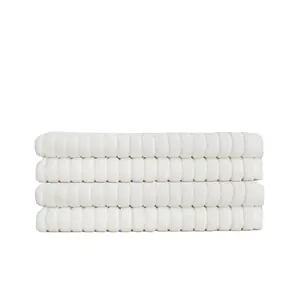 100% linen bath towel set terry towel thick linen floor mat