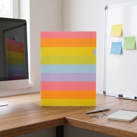 Carpeta de Archivo de Plástico Transparente A4, Carpeta de Archivo de Tamaño A4, Carpeta de Plástico con Fundas, Productos de Archivo de Plástico, Carpetas de Archivo en Forma de L
