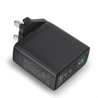 Chargeur mural USB Type-C HNT 67W GaN PD QC3.0 avec OTP pour téléphones, ordinateurs portables, tablettes, appareils photo et usage industriel 17/16/15