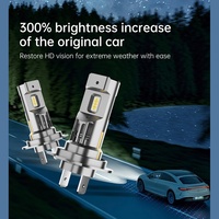 Ampoules de phares LED 12V à branchement direct H7 H4 H11 9005 9006 110W par paire 8000LM Canbus HC Q5 Q9 Logo personnalisé Harmchom